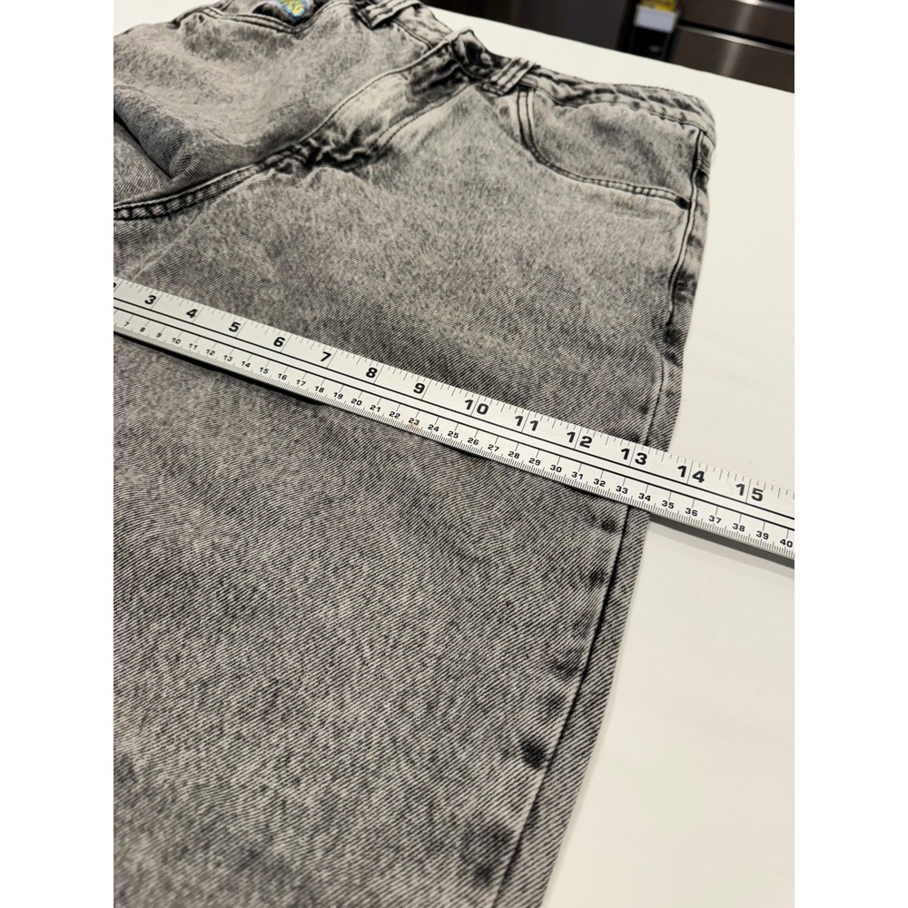 Empyre Loose Fit Skate Jeans Acid Wash Baggy Denim 30 Gray Excellent Condition - Picture 10 of 10